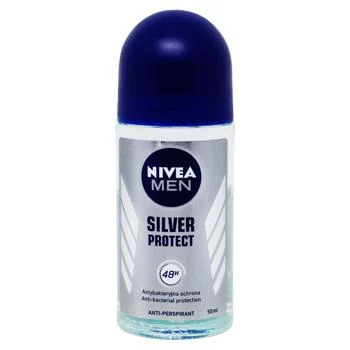 nivea man ball antibacterial antiperspirant “silver protection” 50ml