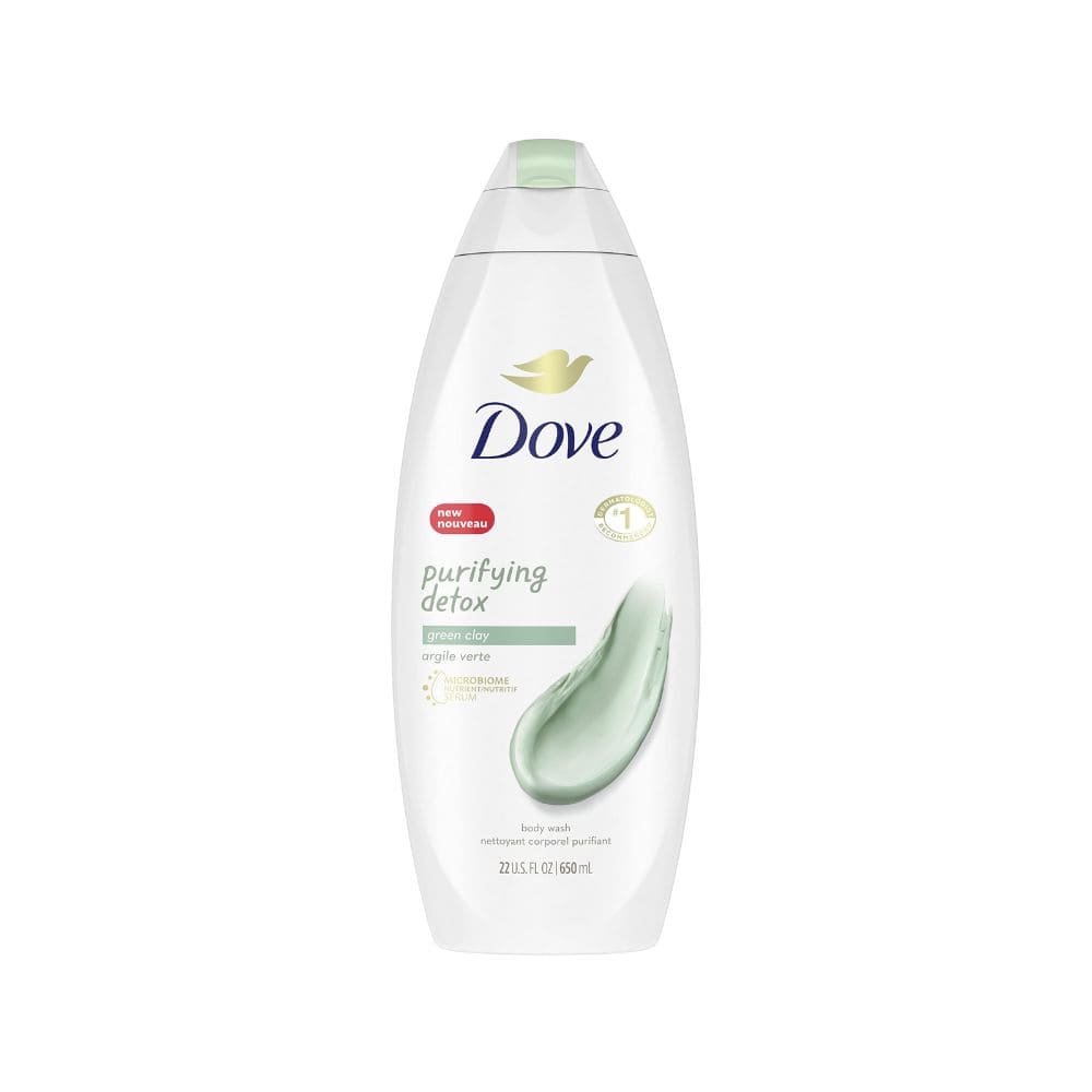 dove cleansing shower cream gel, with green clay, 250 ml