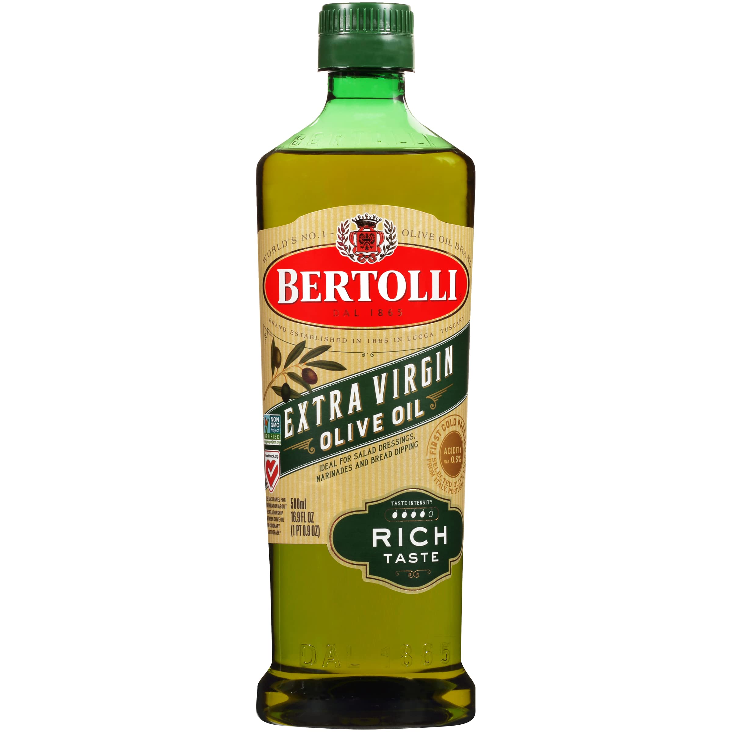 bertolli extra virgin olive oil, 25.5 fl oz