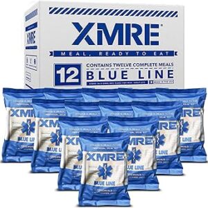 xmre blue line 12 case no heaters (meal ready to eat)