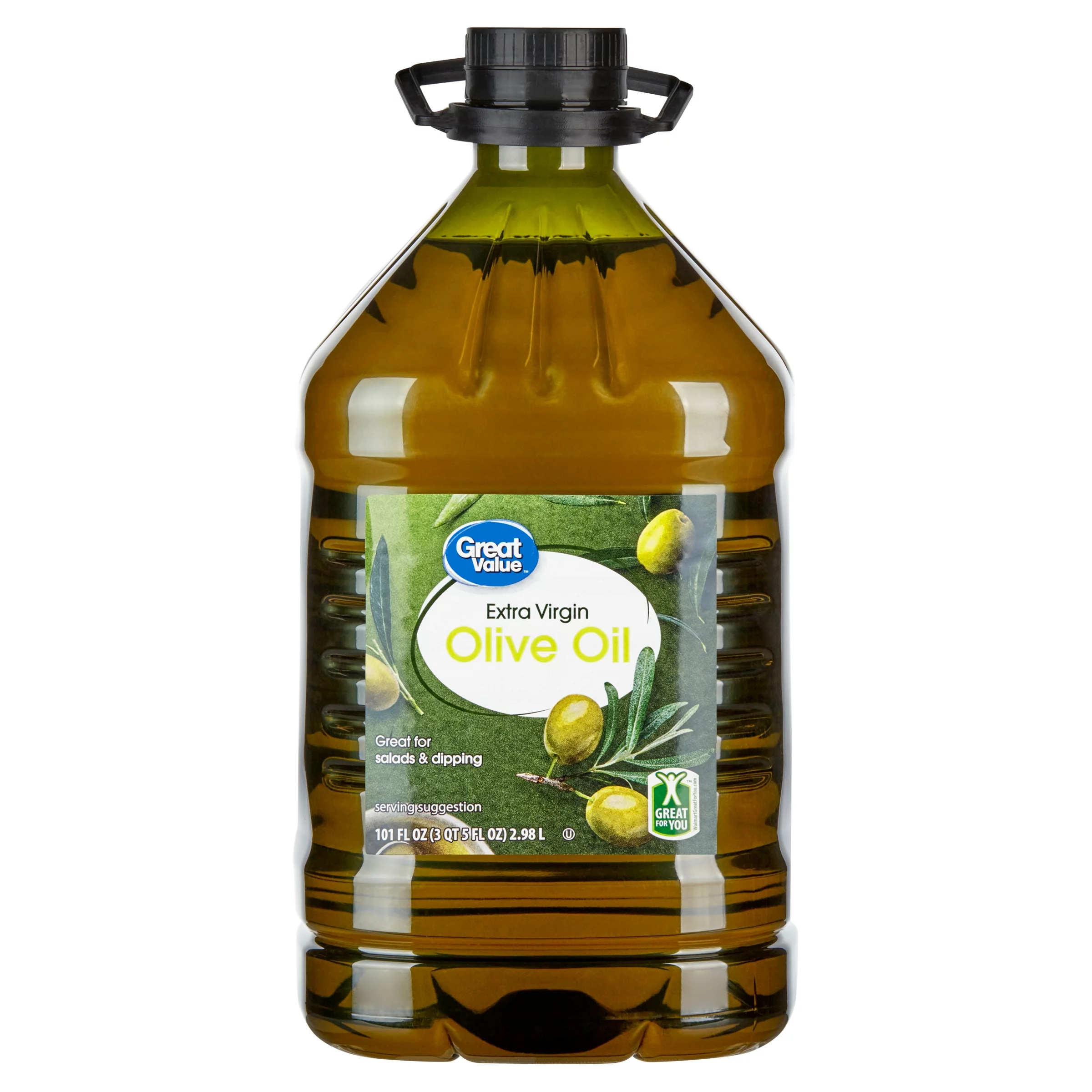great value extra virgin olive oil, 101 fl oz