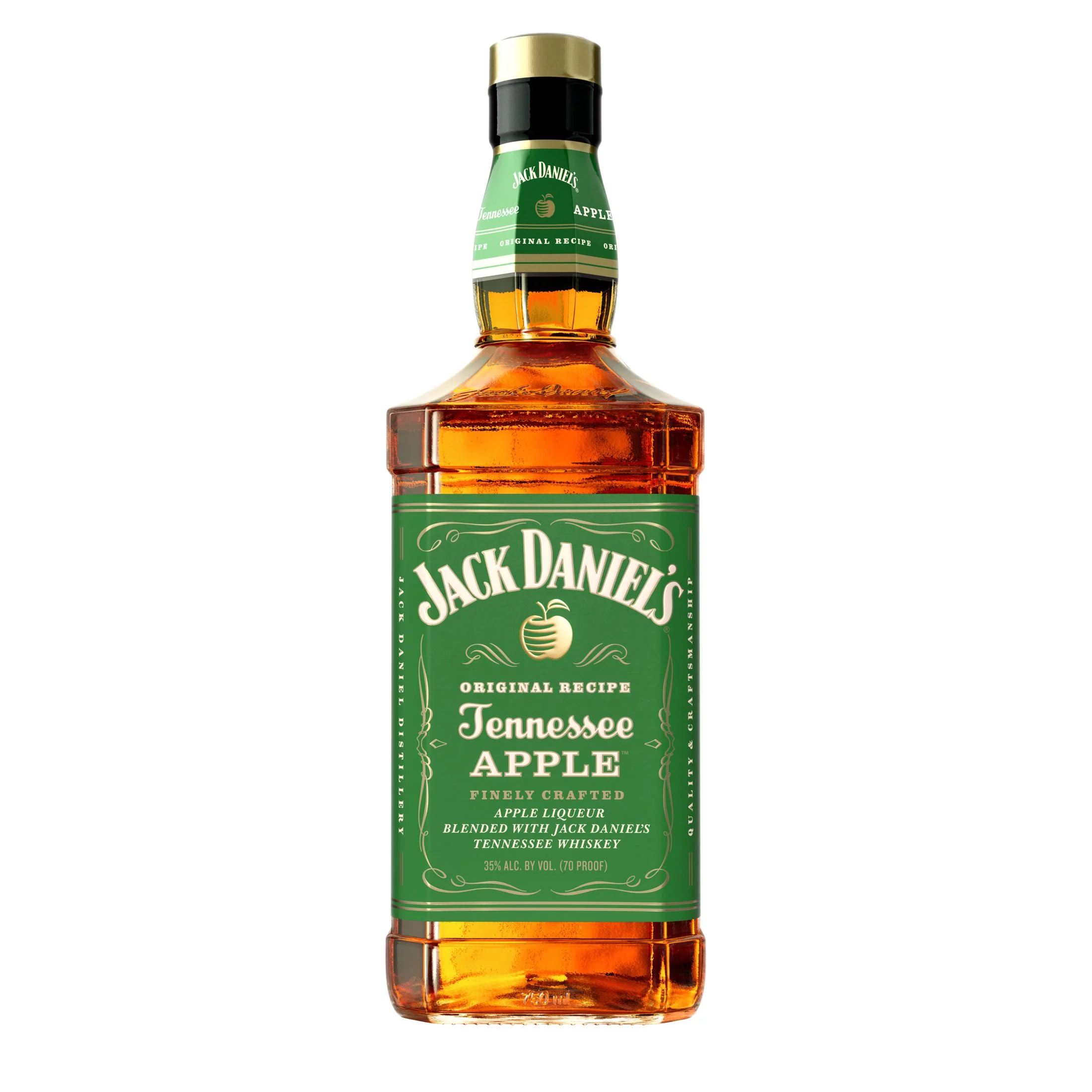 jack daniel's tennessee apple whiskey specialty, 750 ml bottle, 70 proof