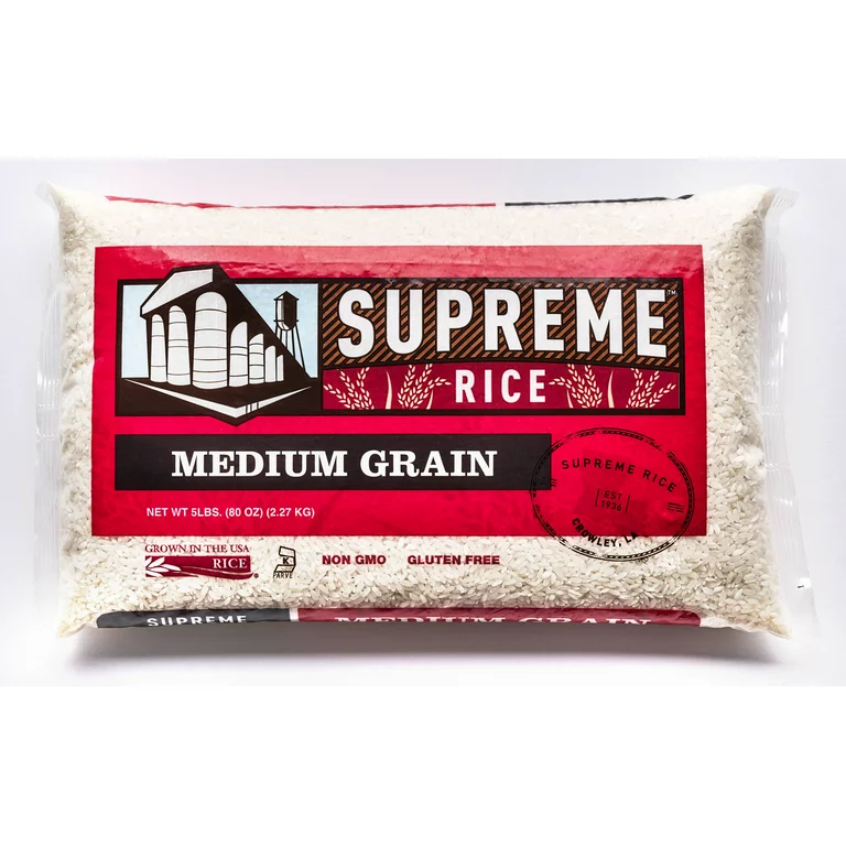 supreme rice white medium grain