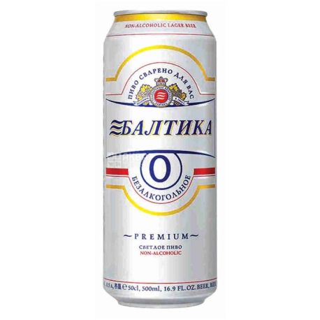 baltika â„–0 non alcoholic 0,5 l can