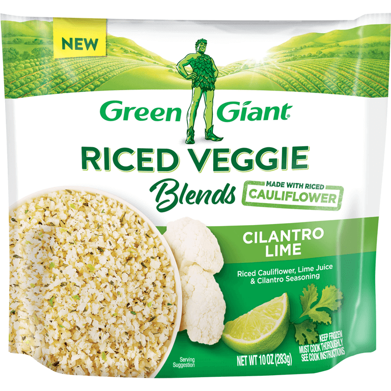 green giant® rice veggie blends cilantro lime 10 oz. bag
