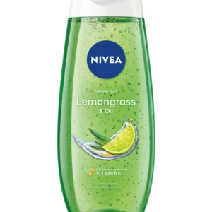 nivea shower gel love summer shower gel fresh lemongrass and oil drops, 250 ml